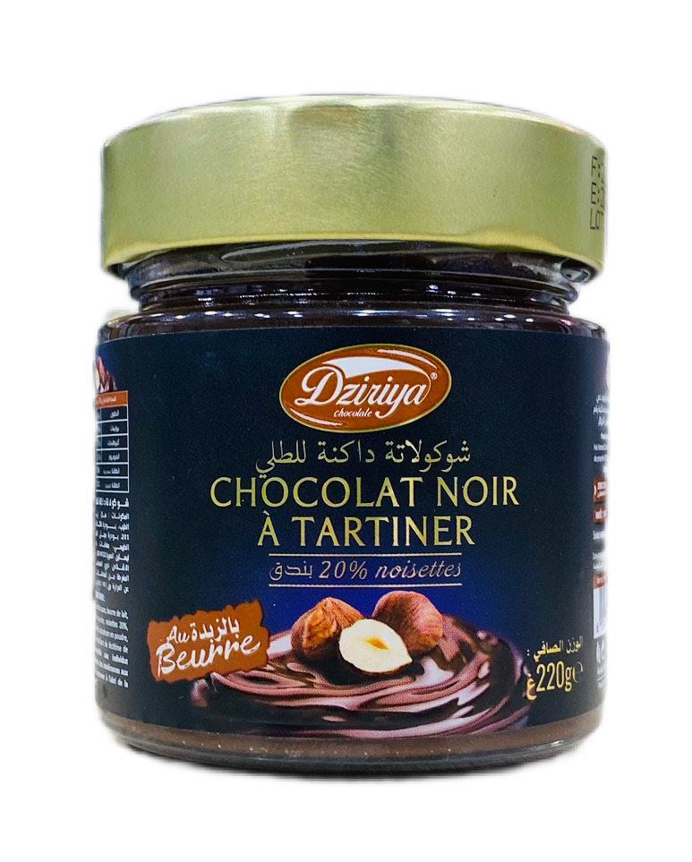 Pot chocolat noir a tartiner