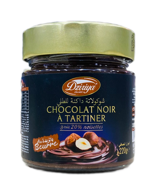 Pot chocolat noir a tartiner